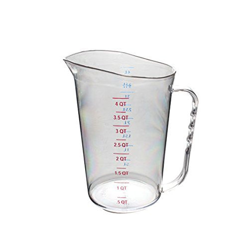 Thunder Group 2 quart/ 2 liter polycarbonate measuring cup, comes in each